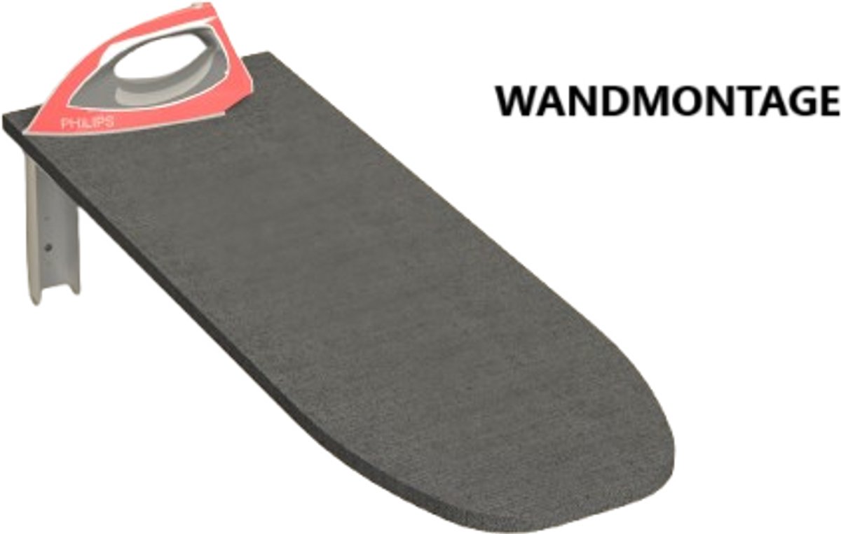 Goedkoopste Moka Park - Strijkplank - Opvouwbare Strijkplank - Ophangbaar Strijkplank - Strijkplank voor Wandmontage - Voor Camper - Camping Strijkplank