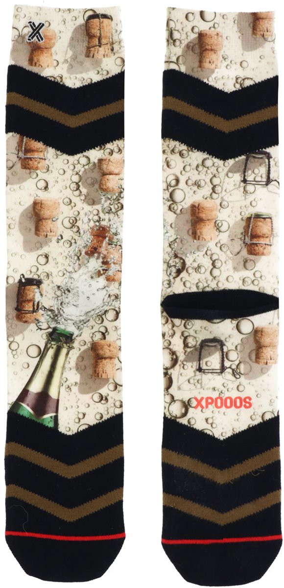 XPOOOS - Bubbles Herensokken - 1-Pack - Maat 43/46