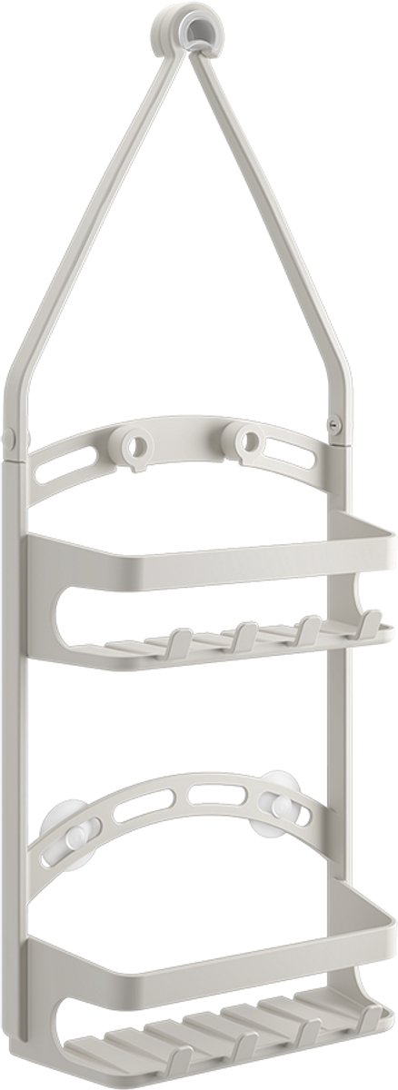 Metaltex - ShowerFlex - Universeel doucherek - Kunststof - Monteren zonder gereedschap