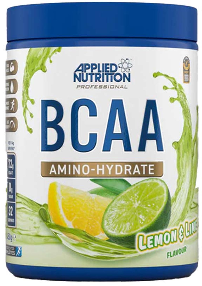 Goedkoopste Applied Nutrition - BCAA Amino-Hydrate (Lemon/Lime - 450 gram) - Aminozuren