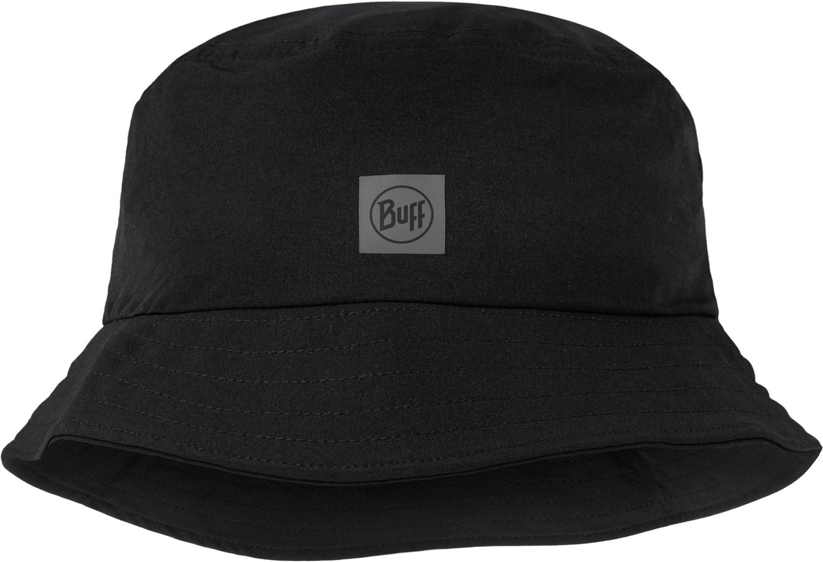 BUFF® Adventure Bucket Hat SOLID BLACK S/M - Hoed