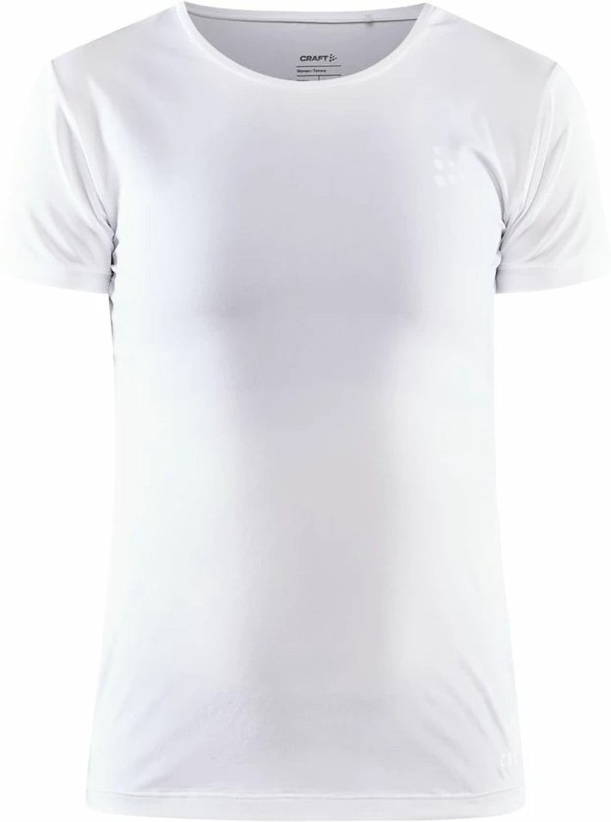 Craft Core Dry Tee Dames - sportshirts - wit - Vrouwen