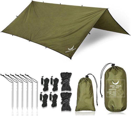 Tent Tarpaulin Waterproof Ultralight Tent Floor with Rings Tarp for Hammock Outdoor Awning Floor for Courtyard Sand Beach Picnic Camping Tarp 2.3x2.6m Tent Tarpaulin Waterproof Ultralight Tent Floor with Rings Tarp for Hammock Outdoor Awning Floor for Courtyard Sand Beach Picnic Camping Tarp 2.3x2.6m