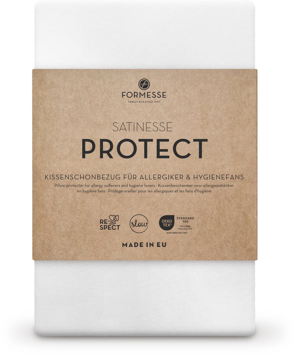 Formesse Bella Donna Satinesse Protect Tencel kussenbeschermer 60x60 cm
