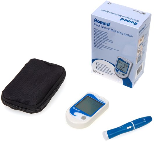 Bloedglucosemeter - Betrouwbare bloedsuikermeter - Gemakkelijk thuis testen