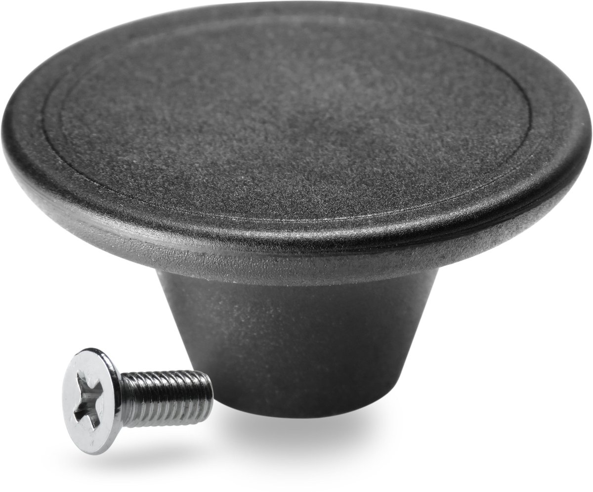 Dparts hittebestendige knop - voor glasdeksel van pannen, slowcooker en braadpan - o.a. geschikt voor Le Creuset, La Cuisine, Brabantia en BK - dekselknop pannendeksel