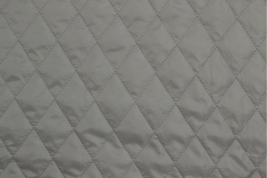 30 mètres de tissu de doublure matelassé - Gris argenté - 150 cm de large