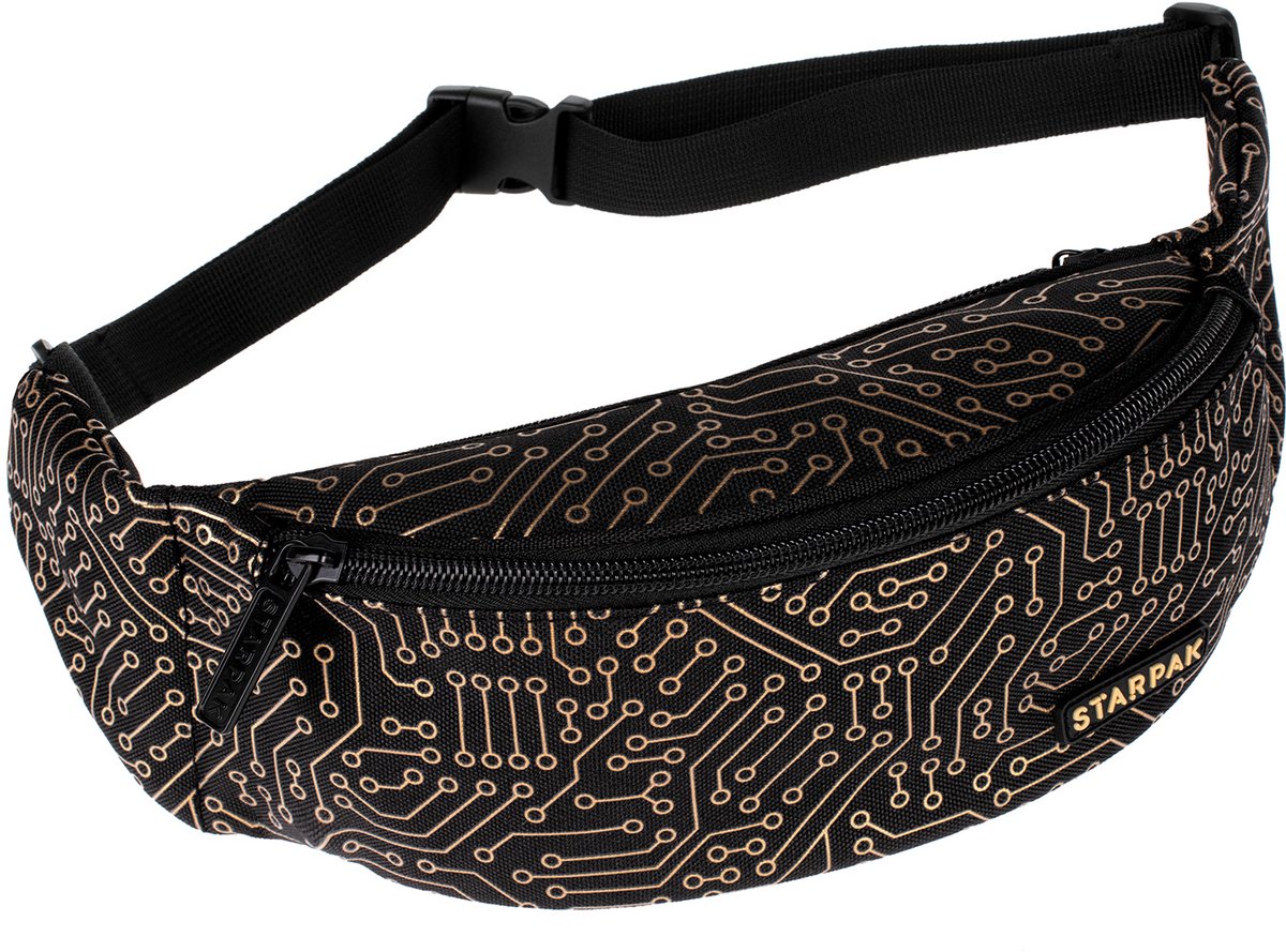 Starpak heuptas - 26x10x7 cm - nano print - crossbody bag