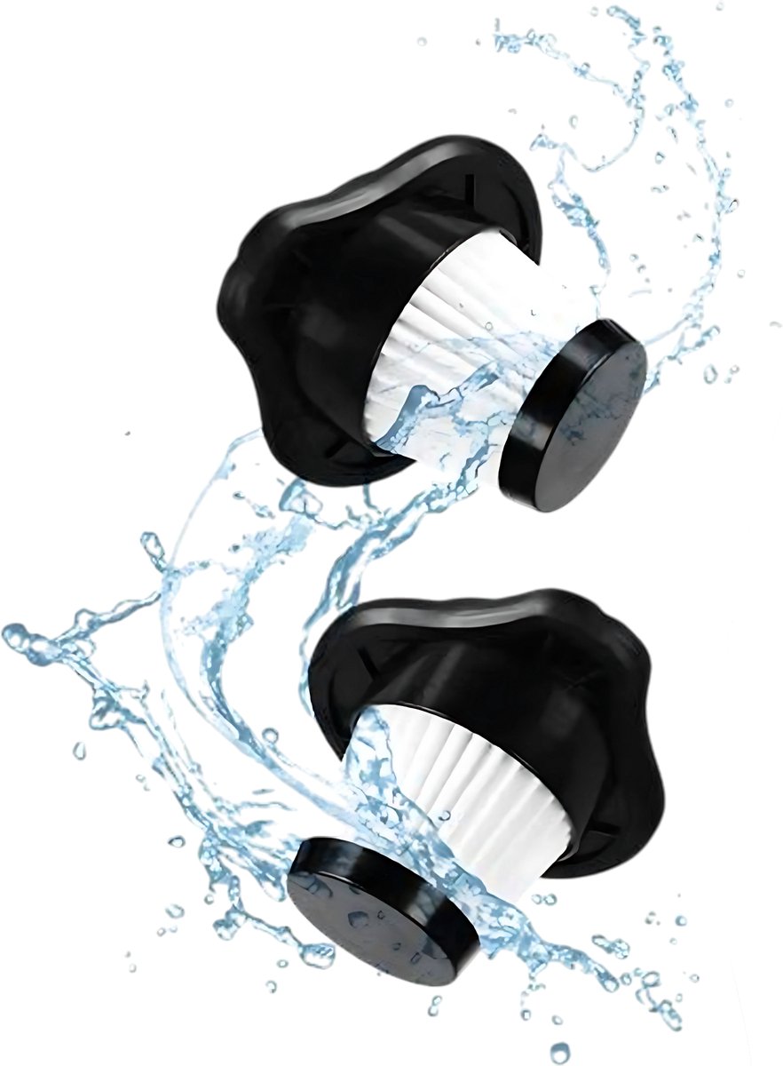 BELLAVITA ® HEPA filter voor Kruimelzuiger - Set van 2 Stuks - Wasbare HEPA filter