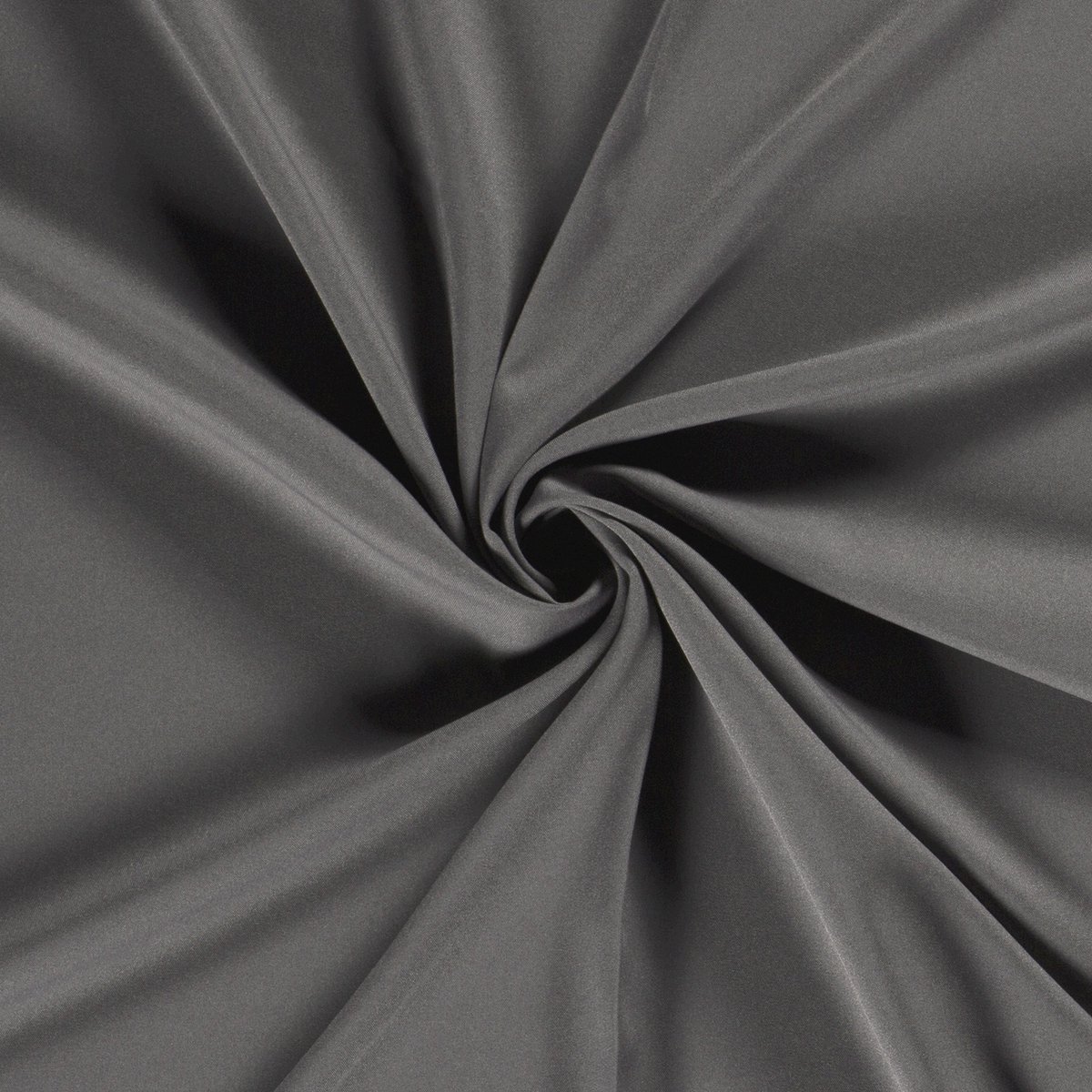 Naaistof Burlington (Texture, Bi-Stretch, Terlenka) - 100% Polyester - Donker Grijs - 100cm lang bij 147cm breed - 1 meter