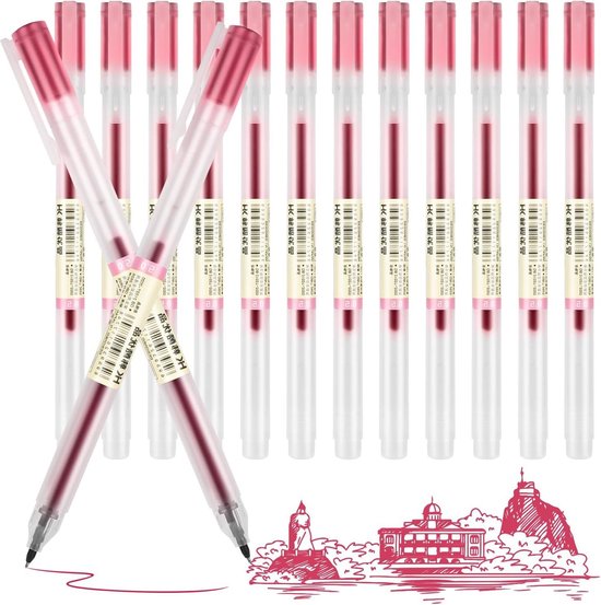 Hémisphère Rollerballpen | Zwart en Blauw | Fijne Punt | Geschenkdoos