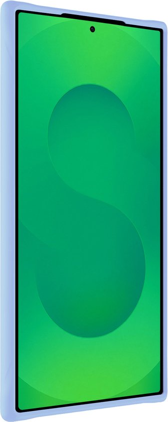 Coque pour Samsung S25 Ultra Case Siliconen Back Cover Case - Coque pour Samsung Galaxy S25 Ultra Case Cover Case - Bleu clair