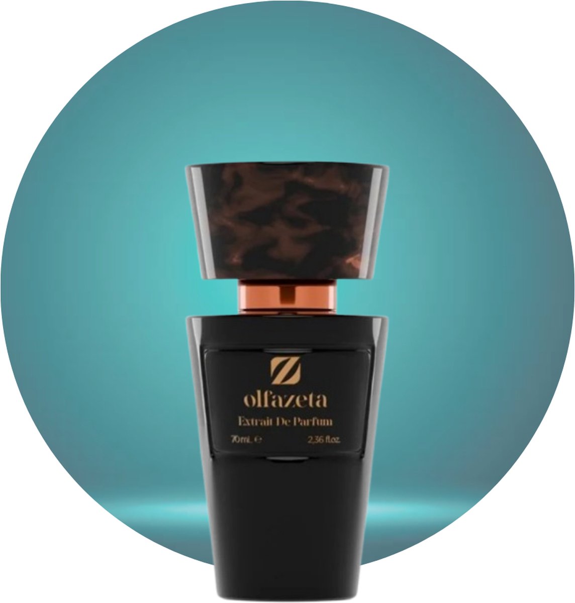 Olfazeta Chogan Parfum - Nr. 140 - Luxe Aromatische Geur met Munt en Tonkaboon - 70 ml