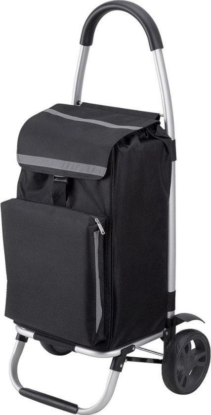 Chariot à Bateau Pliable Eskey Koelvak - Imperméable, Grandes Roues, Poche Zippée, Pour Courses Ou Transport - 3