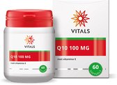 Vitals Q10 100 mg - 60 softgels - enzymen. Zuivere, hoogwaardige Q10 aangevuld met vitamine E.
