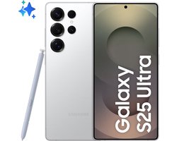 Samsung Galaxy S25 Ultra 17,5 cm (6.9") Dual SIM Android 15 5G USB Type-C 12 GB 256 GB 5000 mAh Zilver, Wit