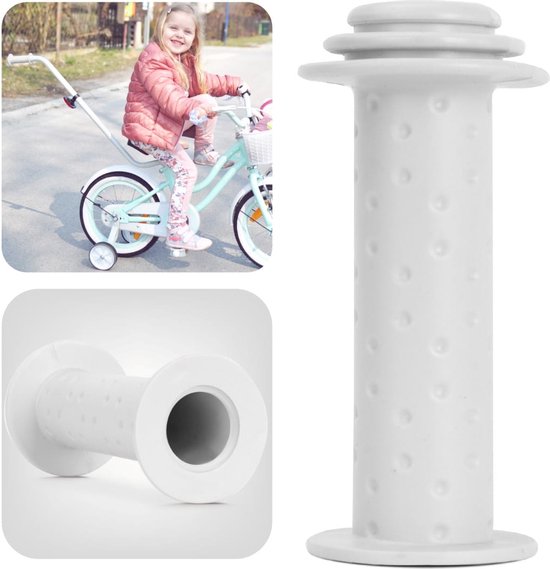Poignées De Guidon Pour Vélo Enfant 14-16 Pouces – Diamètre Intérieur 18 Mm, Caoutchouc TRP, 92 Mm, Paire, Ergonomique