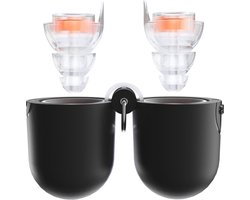Thone M1 festival oordopjes, oordoppen voor festival, uitgaan, muziek, concert - gehoorbescherming earplugs met 23 dB demping