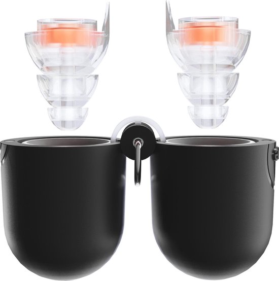 Thone M1 festival oordopjes, oordoppen voor festival, uitgaan, muziek, concert - gehoorbescherming earplugs met 23 dB demping