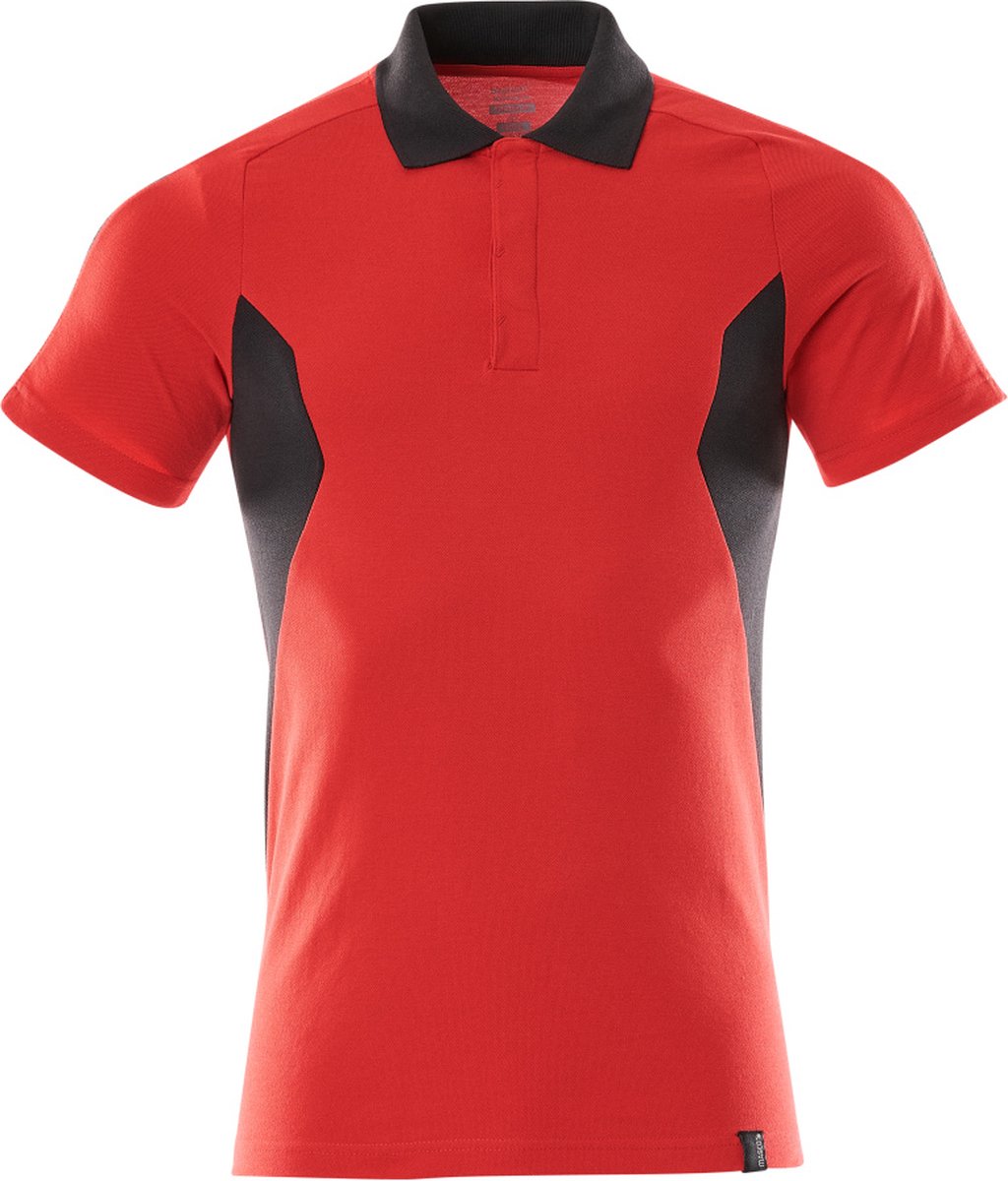 Mascot Accelerate Poloshirt 18383-961 - signaalrood/zwart - XL