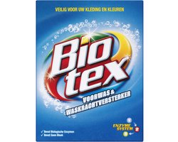 Biotex Voorwas & Waskrachtversterker Waspoeder - 3 x 4 KG - Voordeelverpakking