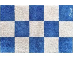 Mad About Mats - DIDI - deurmat/badmat - ruitjes - droogloop/touch - wasbaar - 50x75cm