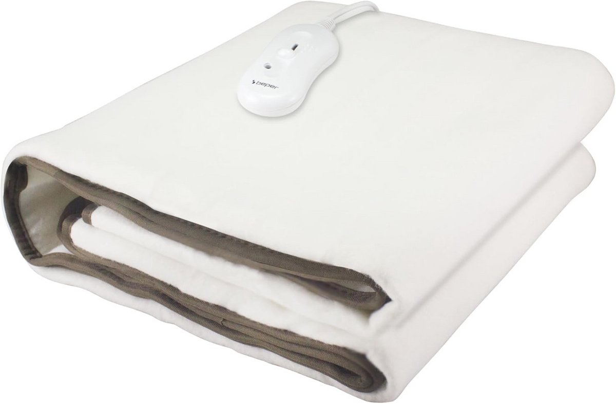 Enkele Beddenwarmer 150x80 cm - Zacht, Wasbaar, 60W, Instelbare Temperaturen, Oververhitting Bescherming