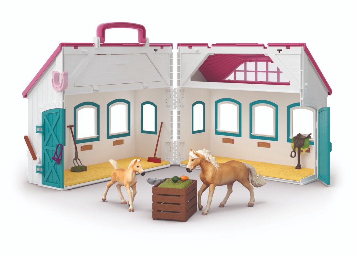 schleich HORSE CLUB - Open stal - 42703 — afbeelding 4