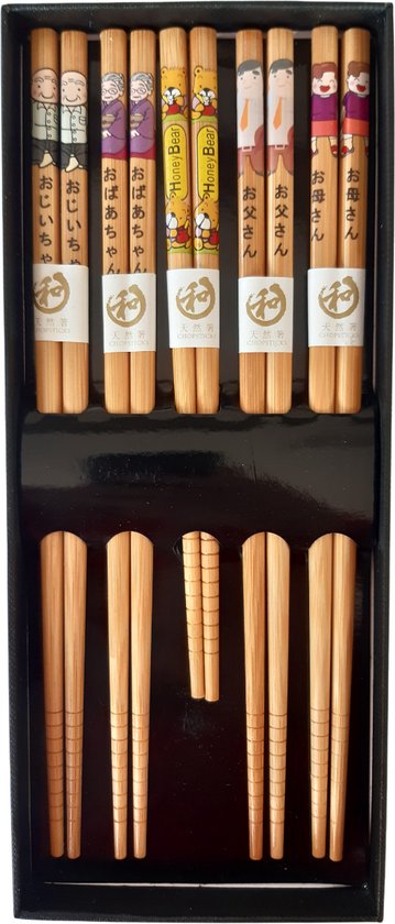 2 paar sushi stokjes set eetstokjes Chinese stokjes cadeauset met panda keramische staafjeshouder eetstokjes vaatwasmachinebestendig voor Chinese en Japanse gerechten