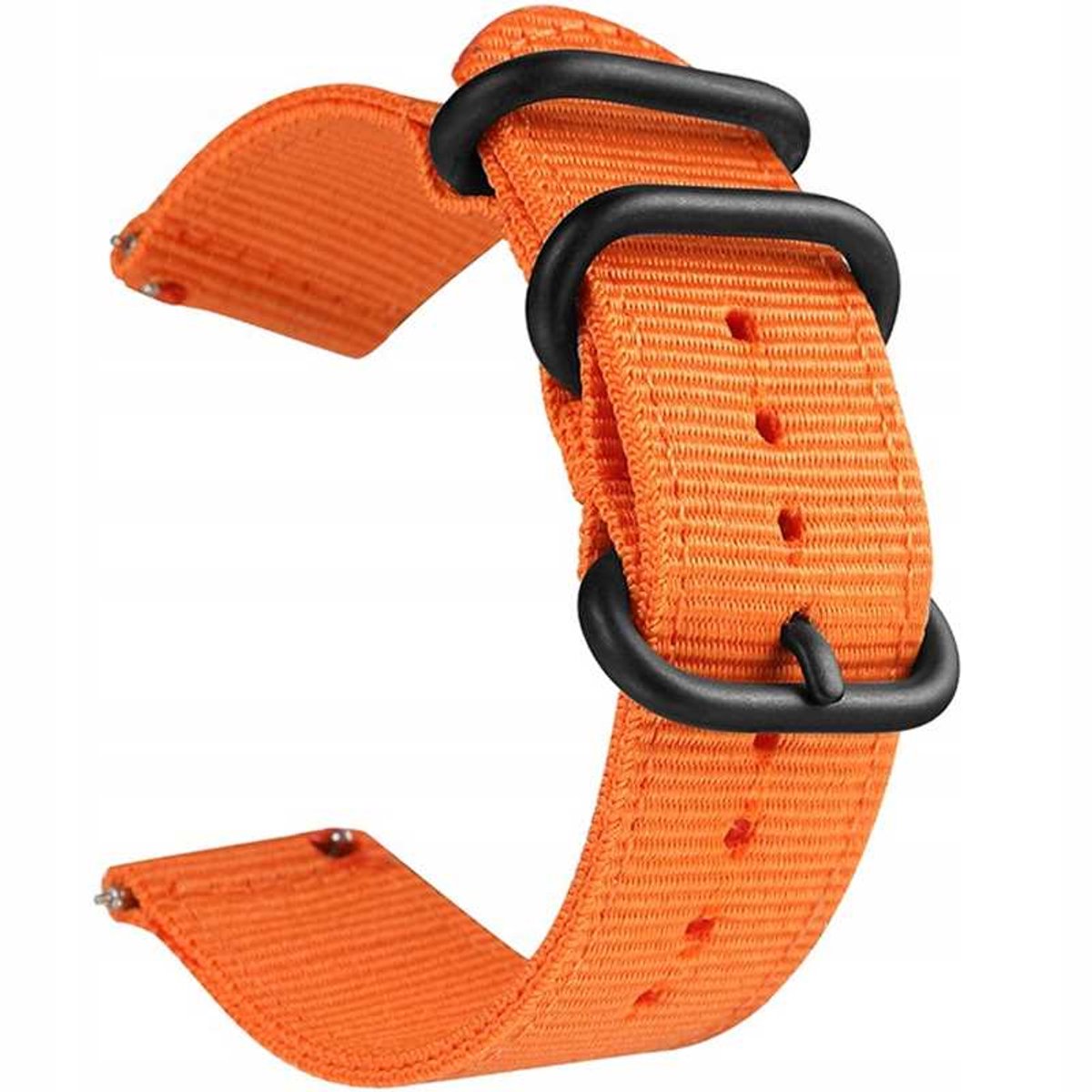 Spacecase Nato Horlogeband 18Mm Oranje Voor Apple Watch