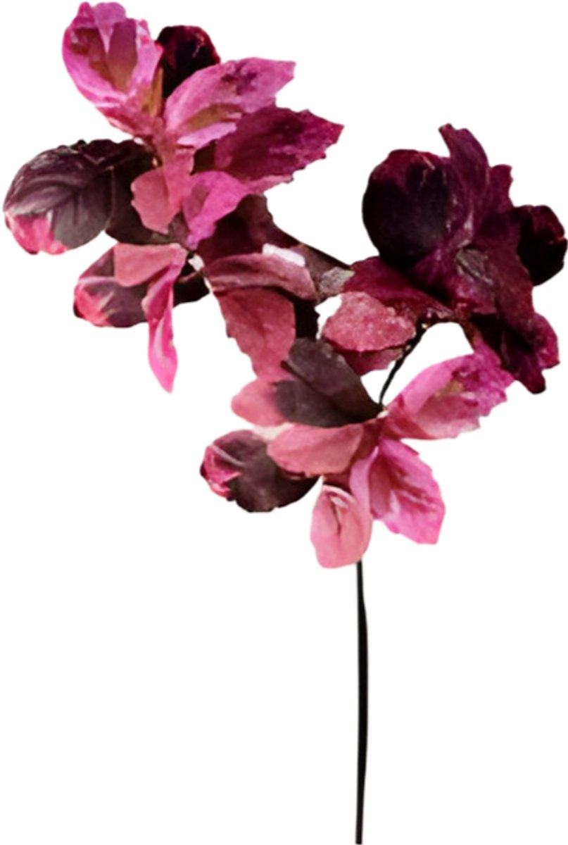 Buitengewoon de boet - Berkenblad roze rood 120 cm