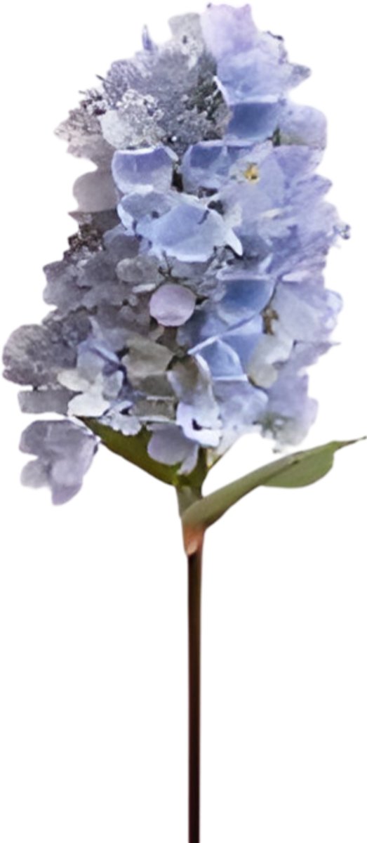Buitengewoon de boet - Kunst hortensia pluim lichtblauw 85 cm