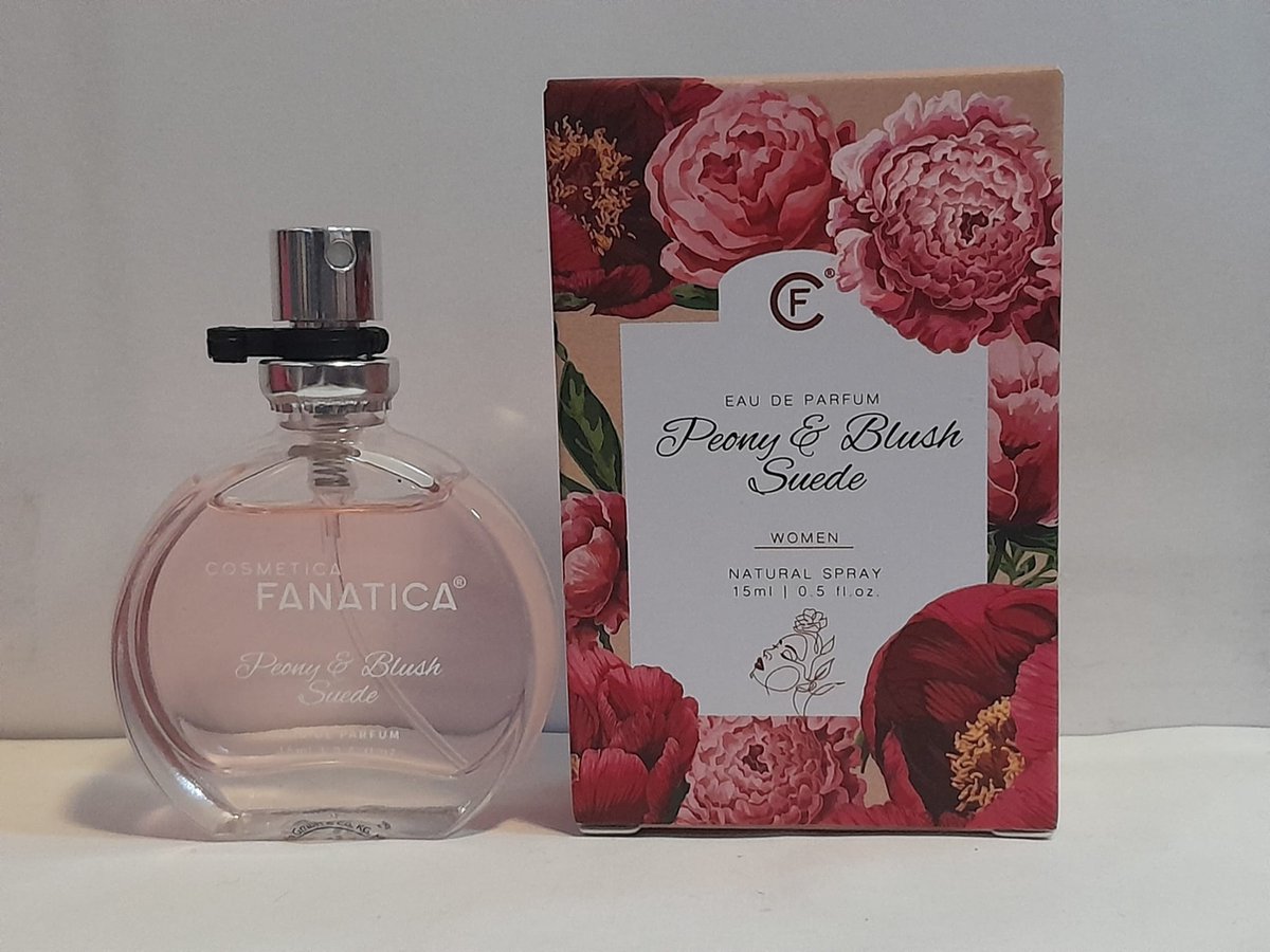 Cosmetica Fanatica parfum Peony & Blush Suede Eau de Parfum for women 15ml