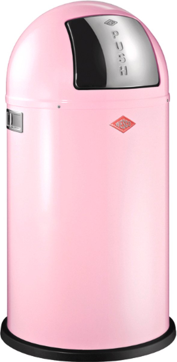 Wesco Pushboy, roze 8012561 afvalbak roze | .
