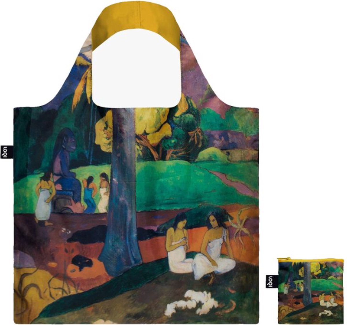 Loqi opvouwbare tas museum collectie - mata mua Paul Gauguin