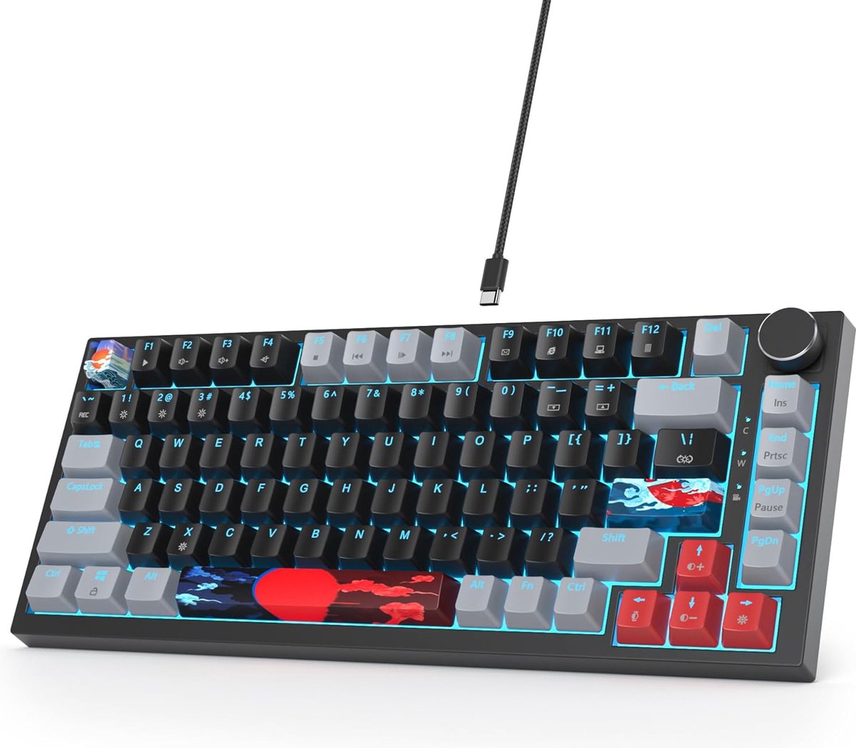 Equivera Mechanisch Toetsenbord - Gaming Toetsenbord - Mechanical Keyboard - Mechanische Toetsenbord