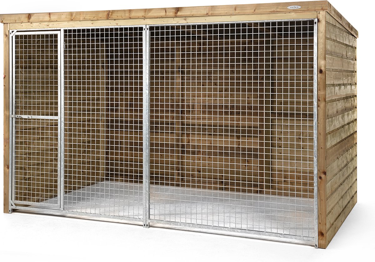 Wood Selections Kattenren Lieke - Kattenrennen - Kattenhuis - kattenkooi - Kattenhok - Dierenverblijf - Buitenren - Kattenverblijf voor buiten