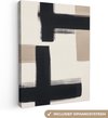Abstrait, Noir, Beige