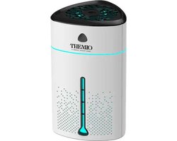 Themio Luchtbevochtiger - Wit/Zwart - 1L - Aroma Diffusers - Zware Mist Bevochtiger - Humidifier - geurverspreider- Sfeerverlichting