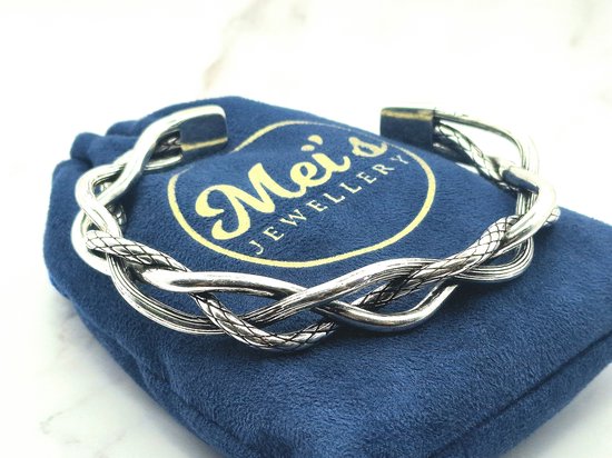 DAYLINLOVE Bloemenarmband, 925 sterling zilver, bloemenarmband, sieraad, cadeau voor vrouwen en meisjes