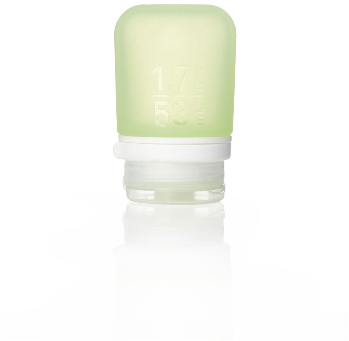 Human Gear - GoToob+ - reisflesje - flacon - herbruikbaar - lekvrij - lichtgewicht - Small - 53ML - Green