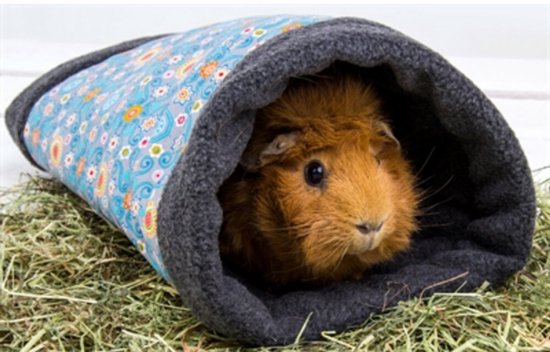 Bunny Nature Fleecy Tunnel Turquoise - 2 x - Voordeelverpakking