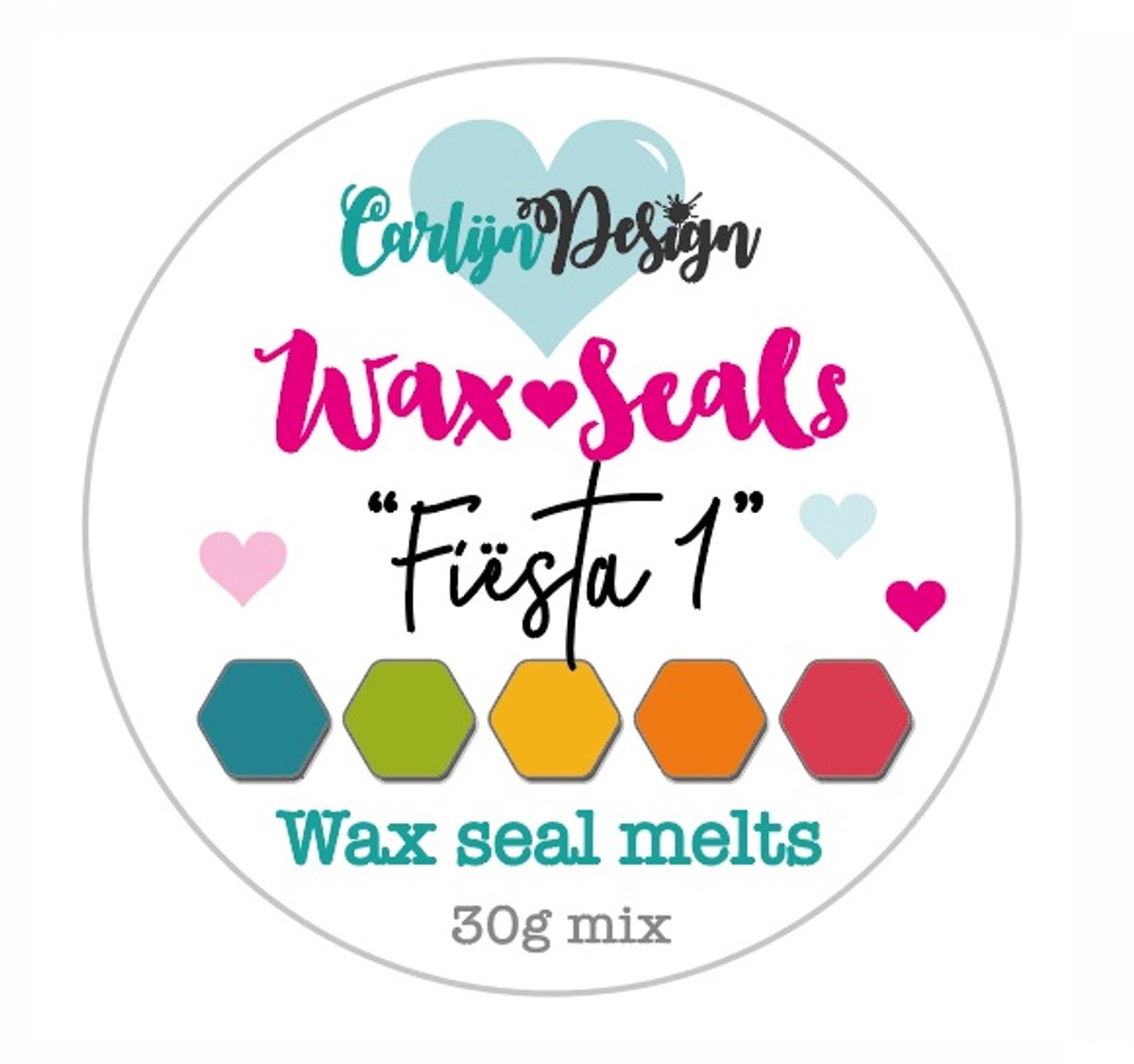 Waxzegel melts Fiësta 1