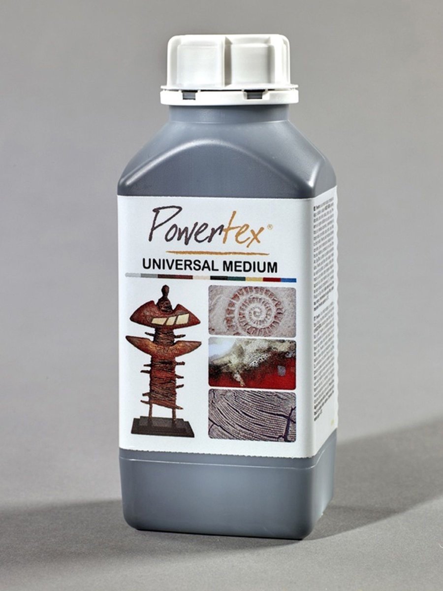 Powertex Universal Medium waterproof Zwart 500 ml