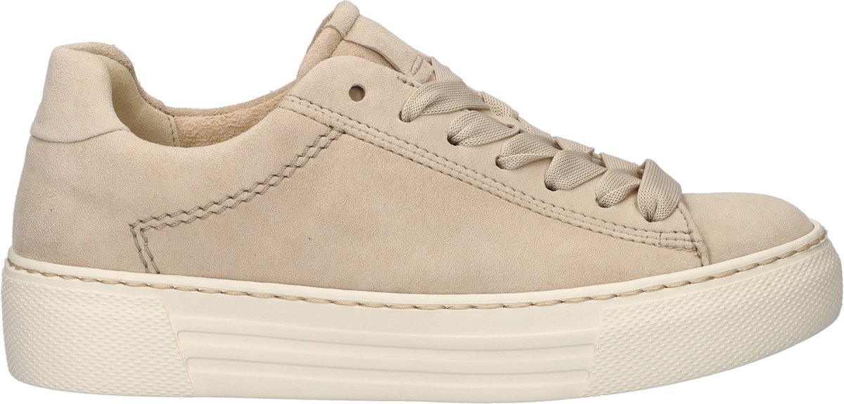 Gabor Comfort dames sneaker - Beige - Maat 37