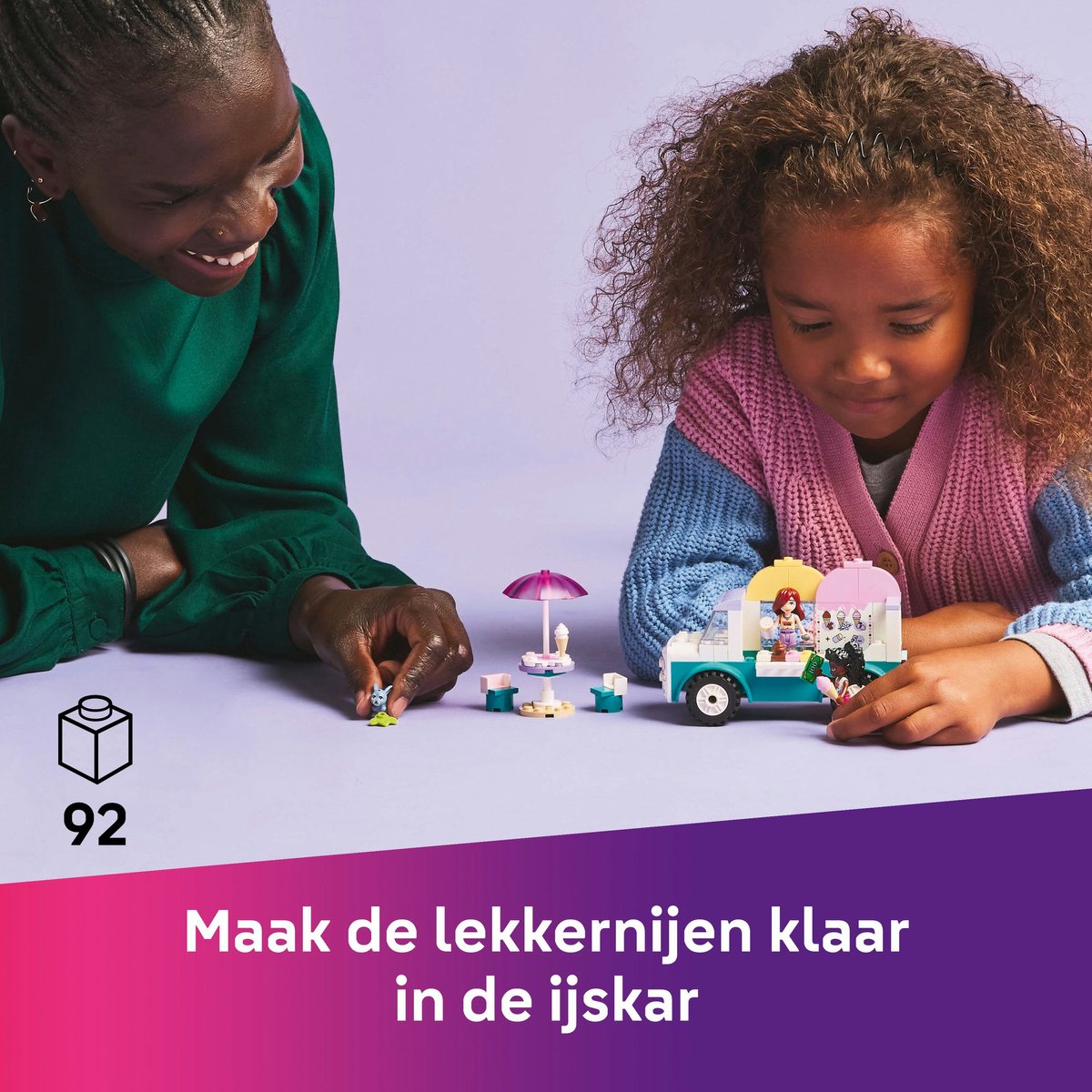 LEGO Friends Heartlake City ijscotruck Creatief Speelgoed - 42644 — afbeelding 3