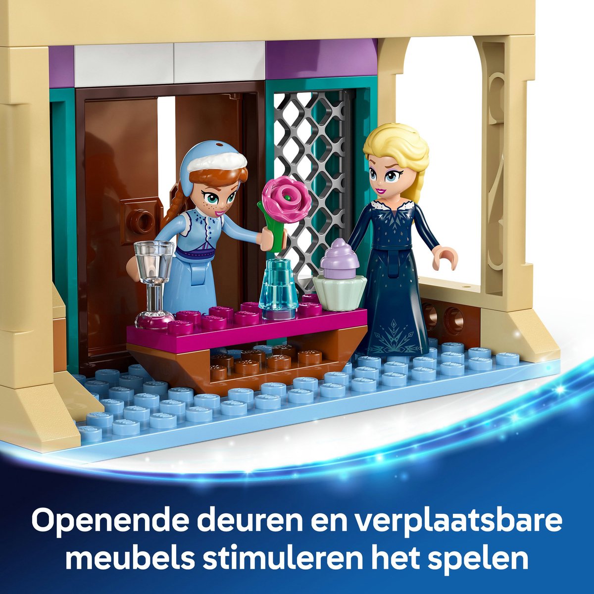 LEGO Disney Princess - Frozen kasteel van Arendelle Constructiespeelgoed thumbnail 3