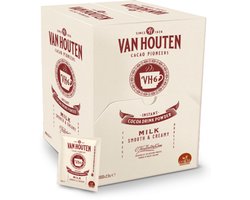 Van Houten Cacao - 100 sachets x 23 gram in dispenser - instant chocolademelk
