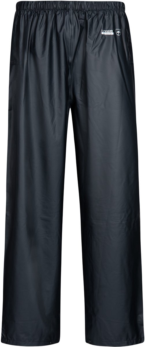 Donkerblauwe regenbroek van Lyngsøe Rainwear XL