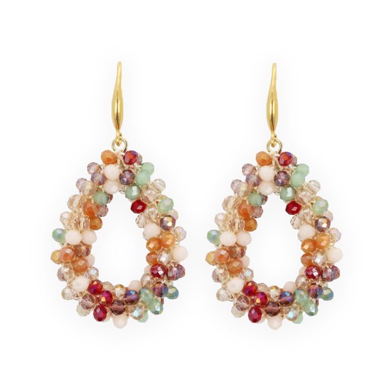Lajetti - Drop Earring Forest - Boucles d'oreilles pour femmes - Boucles d'oreilles en perles